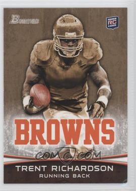 2012 Bowman - [Base] - Gold #120 - Trent Richardson