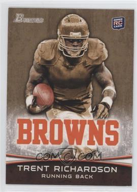 2012 Bowman - [Base] - Gold #120 - Trent Richardson