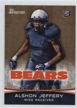 2012 Bowman - [Base] - Gold #137 - Alshon Jeffery