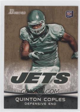 2012 Bowman - [Base] - Gold #170 - Quinton Coples