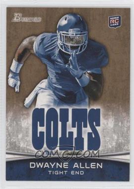 2012 Bowman - [Base] - Gold #176 - Dwayne Allen