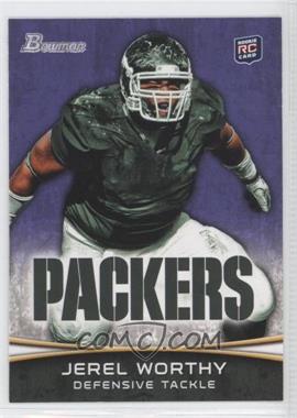 2012 Bowman - [Base] - Purple #105 - Jerel Worthy