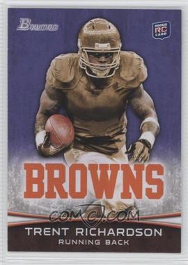 2012 Bowman - [Base] - Purple #120 - Trent Richardson