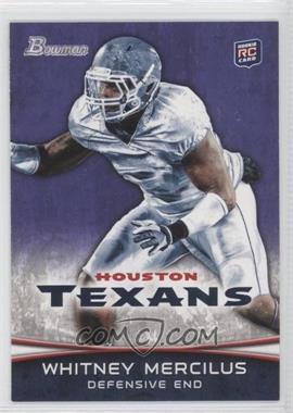 2012 Bowman - [Base] - Purple #148 - Whitney Mercilus