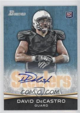 2012 Bowman - [Base] - Rookie Autograph #173 - David DeCastro