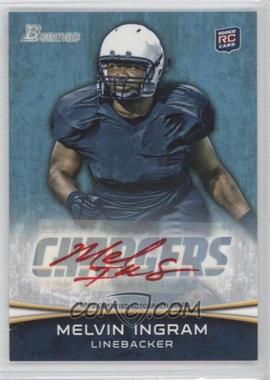 2012 Bowman - [Base] - Rookie Red Ink Autograph #180 - Melvin Ingram