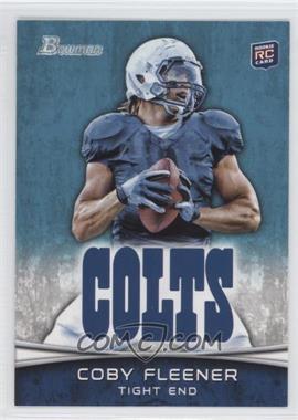 2012 Bowman - [Base] #113.1 - Coby Fleener (Vertical Football)