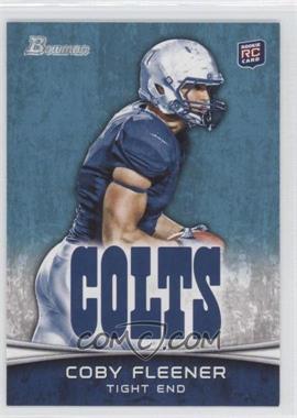 2012 Bowman - [Base] #113.2 - Coby Fleener (Horizontal Football)