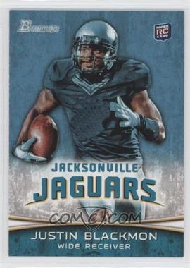 2012 Bowman - [Base] #130.1 - Justin Blackmon (Ball in Right Hand/Green Jersey)