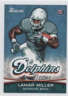 2012 Bowman - [Base] #174.1 - Lamar Miller (Ball In Left Arm)