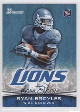 2012 Bowman - [Base] #197.1 - Ryan Broyles (Both Hands on Ball)