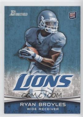 2012 Bowman - [Base] #197.1 - Ryan Broyles (Both Hands on Ball)