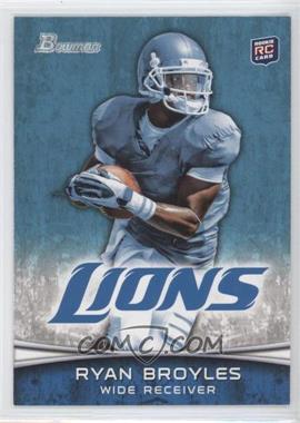 2012 Bowman - [Base] #197.1 - Ryan Broyles (Both Hands on Ball)