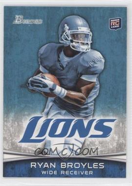 2012 Bowman - [Base] #197.1 - Ryan Broyles (Both Hands on Ball)