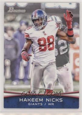 2012 Bowman - [Base] #3 - Hakeem Nicks