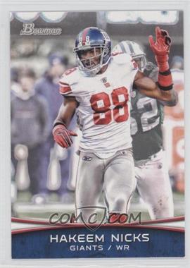 2012 Bowman - [Base] #3 - Hakeem Nicks