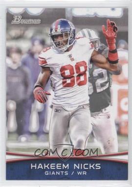 2012 Bowman - [Base] #3 - Hakeem Nicks