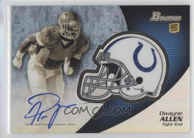 2012 Bowman - Chrome Rookie Autographs #BCRA-DA - Dwayne Allen