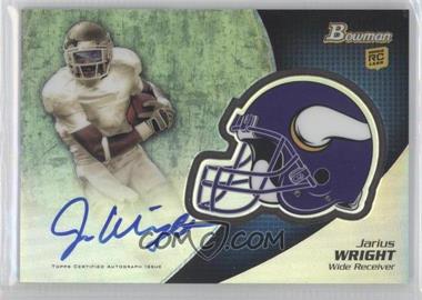 2012 Bowman - Chrome Rookie Autographs #BCRA-JWR - Jarius Wright