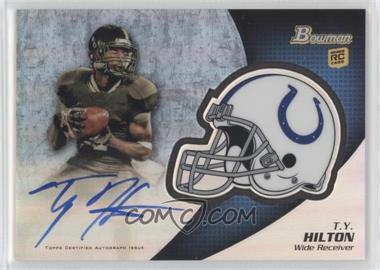 2012 Bowman - Chrome Rookie Autographs #BCRA-TH - T.Y. Hilton