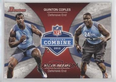 2012 Bowman - Combine Competition #CC-CI - Melvin Ingram, Quinton Coples