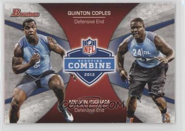 2012 Bowman - Combine Competition #CC-CI - Melvin Ingram, Quinton Coples