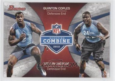 2012 Bowman - Combine Competition #CC-CI - Melvin Ingram, Quinton Coples