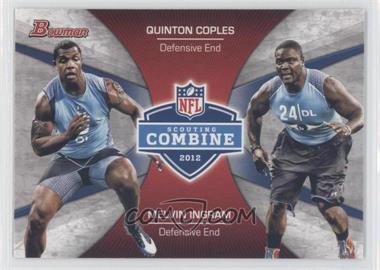 2012 Bowman - Combine Competition #CC-CI - Melvin Ingram, Quinton Coples