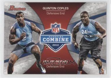 2012 Bowman - Combine Competition #CC-CI - Melvin Ingram, Quinton Coples