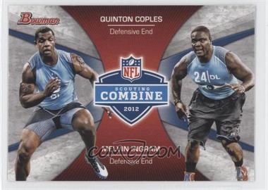 2012 Bowman - Combine Competition #CC-CI - Melvin Ingram, Quinton Coples