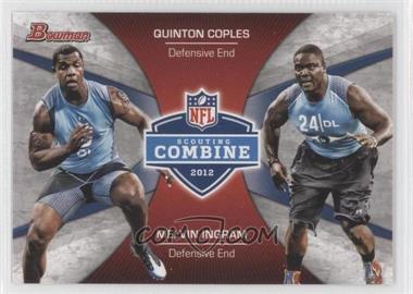 2012 Bowman - Combine Competition #CC-CI - Melvin Ingram, Quinton Coples
