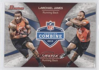 2012 Bowman - Combine Competition #CC-JP - LaMichael James, Chris Polk