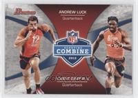 Andrew Luck, Robert Griffin III