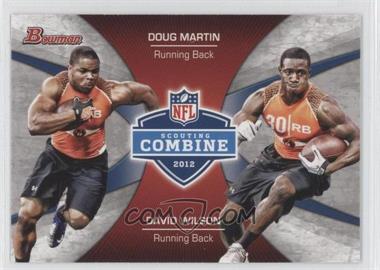 2012 Bowman - Combine Competition #CC-MW - Doug Martin, David Wilson