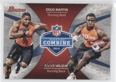 2012 Bowman - Combine Competition #CC-MW - Doug Martin, David Wilson