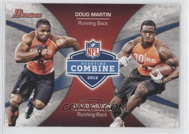 2012 Bowman - Combine Competition #CC-MW - Doug Martin, David Wilson