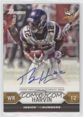 2012 Bowman - Inside the Numbers Autographs #ITNA-PH - Percy Harvin