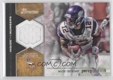 2012 Bowman - Inside the Numbers Relics #ITNR-PH - Percy Harvin