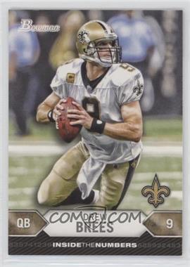 2012 Bowman - Inside the Numbers #ITN-DB - Drew Brees