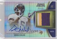 Greg Childs #/36