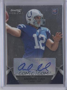 2012 Bowman Sterling - [Base] - Autographs #100 - Andrew Luck