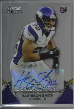2012 Bowman Sterling - [Base] - Autographs #104 - Harrison Smith [Noted]