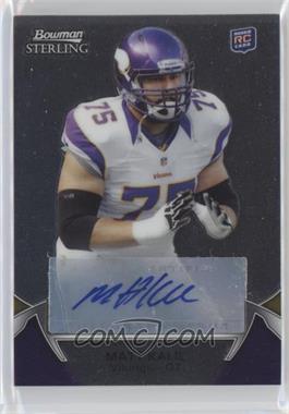 2012 Bowman Sterling - [Base] - Autographs #14 - Matt Kalil [EX to NM]