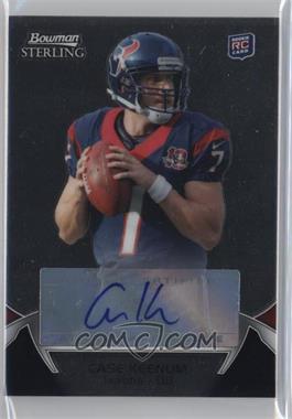 2012 Bowman Sterling - [Base] - Autographs #97 - Case Keenum