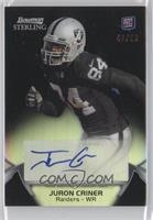 Juron Criner #/50