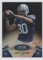 Coby Fleener #/75