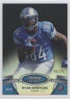 Ryan Broyles #/75