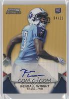 Kendall Wright #/25