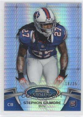 2012 Bowman Sterling - [Base] - Prism Refractor #96 - Stephon Gilmore /25