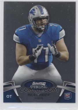 2012 Bowman Sterling - [Base] #3 - Riley Reiff